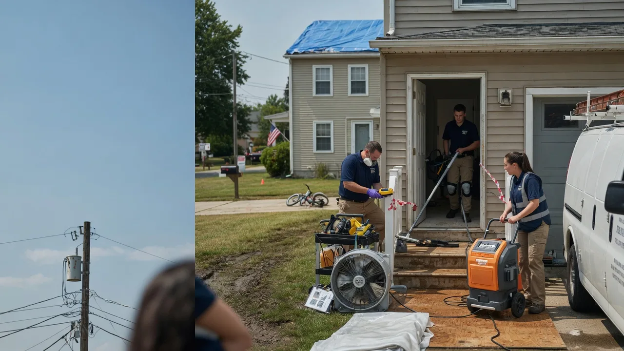 Water Damage Repair in Camp Douglas, WI near me